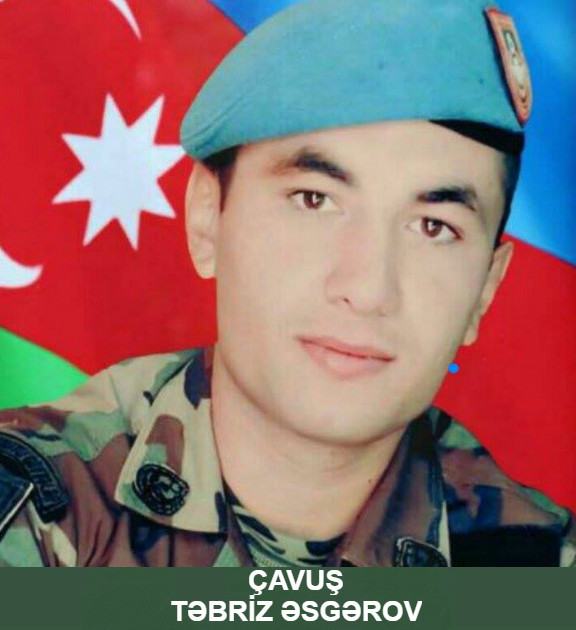 Çavuş Təbriz Hamlet oğlu Əsgərov